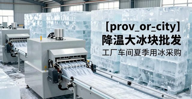 宿迁降温大冰块批发 工厂车间夏季用冰采购