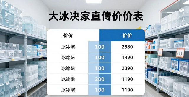 大冰块批发厂家怎么选？宿迁直供渠道靠谱吗